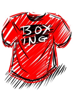 camiseta boxeo